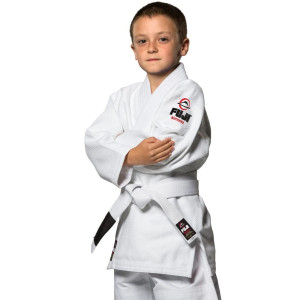 Kimono JJB Fuji Sports | Blanc | All Around Enfant | Victory
