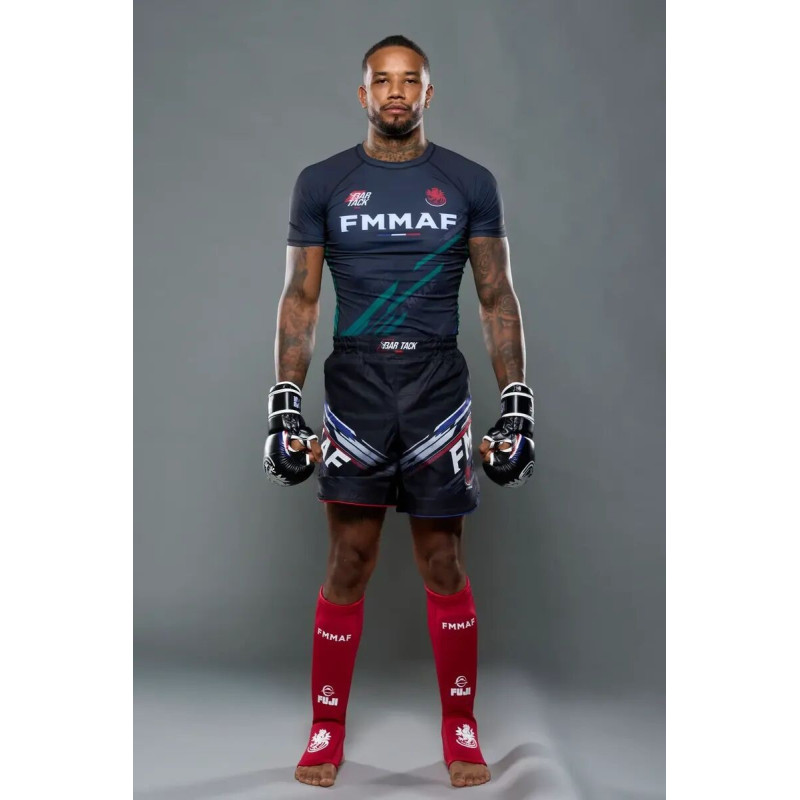 Protège-tibias - FUJI - Rouge - FMMAF