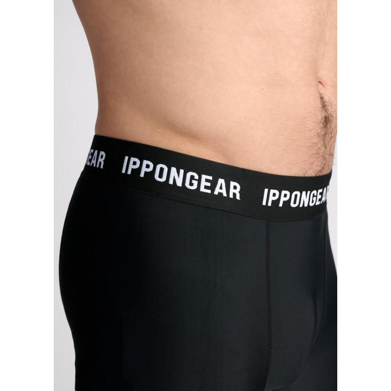 Pantalon De Compression noir - Spats Longs - IPPONGEAR - Essentiels