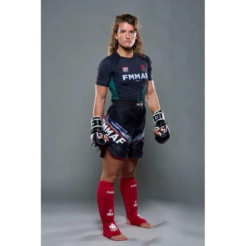 Protège-tibias - FUJI - Rouge - FMMAF