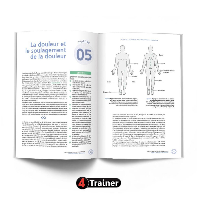 Livre Troubles Musculo-Squelettiques 4TRAINER | Prise en charge Rééducation TMS
