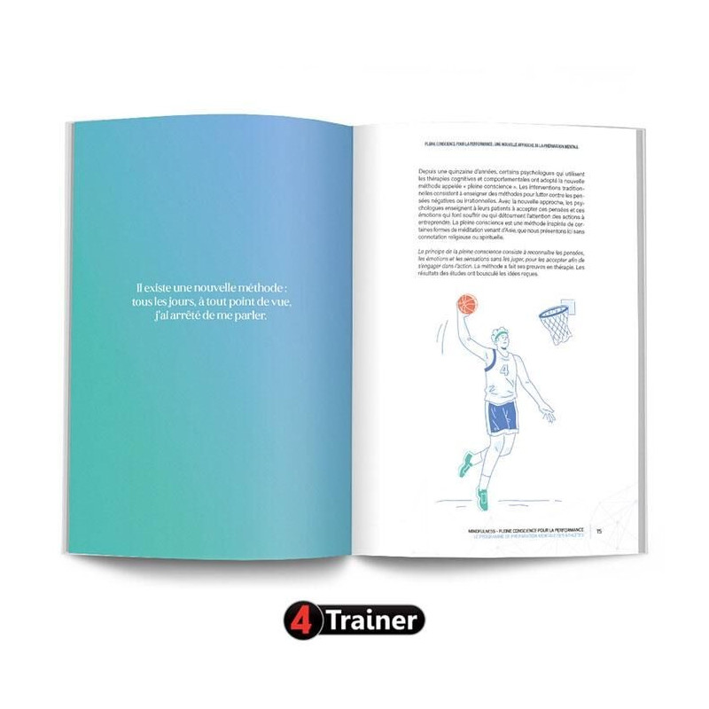 Livre MINDFULNESS 4TRAINER | Pleine Conscience Performance Sportive | Jean Fournier