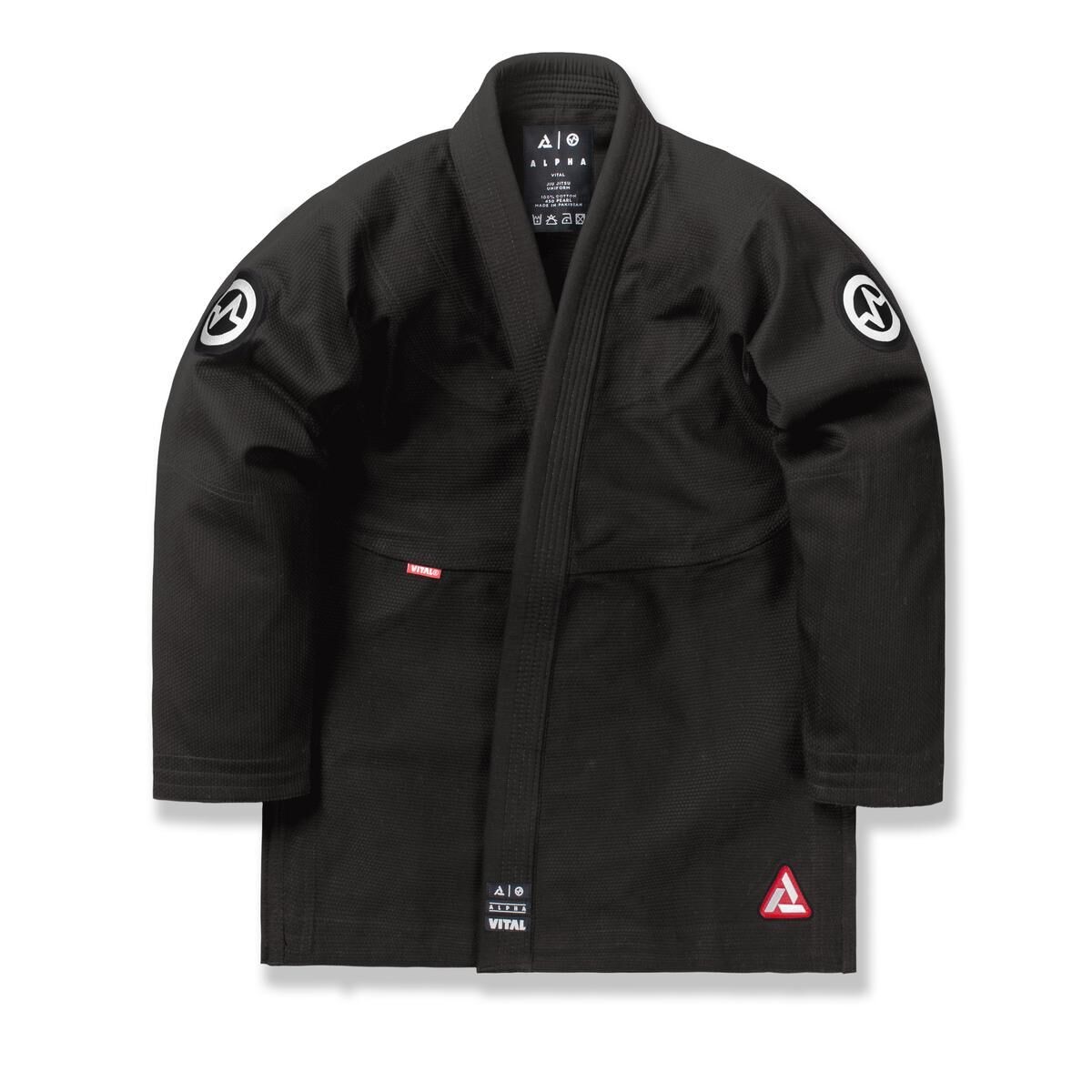 Kimono ALPHA BASIC Black - Vital