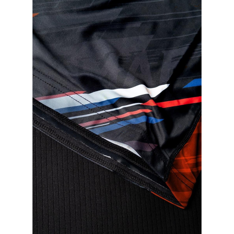 Rashguard - Bar Tack - Orange - Drift - Compétition FMMAF