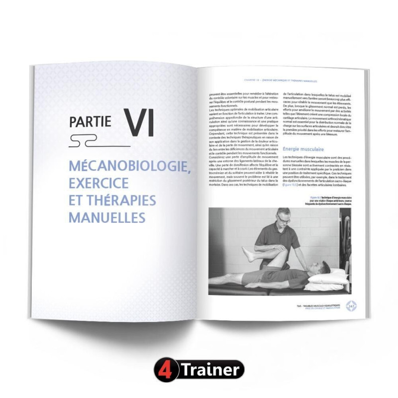 Livre Troubles Musculo-Squelettiques 4TRAINER | Prise en charge Rééducation TMS