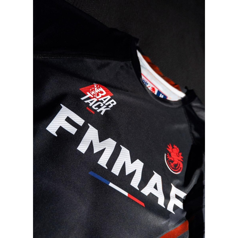 Rashguard - Bar Tack - Orange - Drift - Compétition FMMAF
