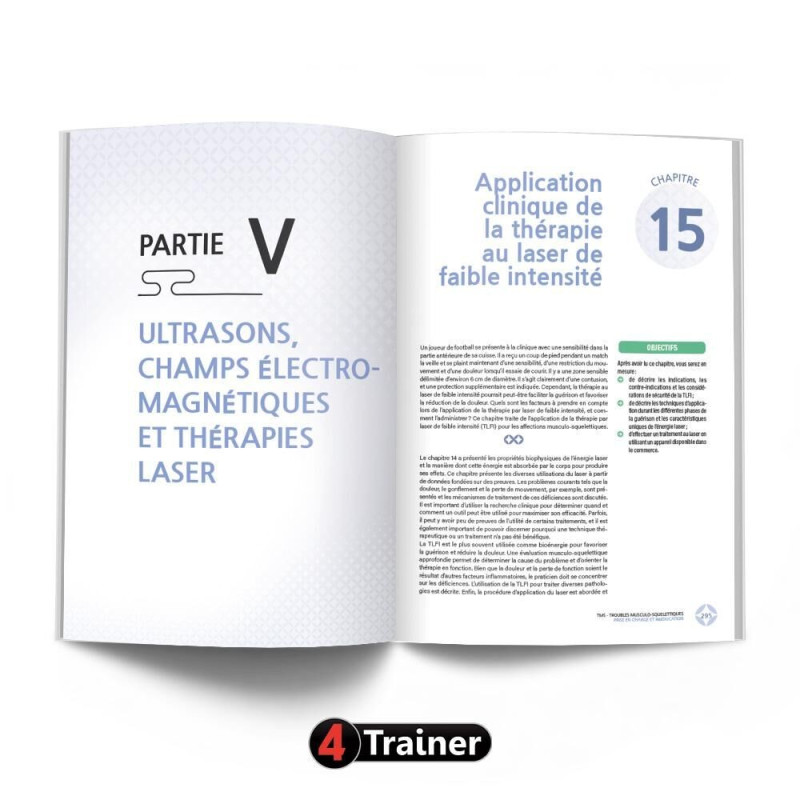 Livre Troubles Musculo-Squelettiques 4TRAINER | Prise en charge Rééducation TMS
