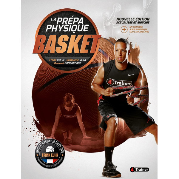 Livre La Prépa Physique Basket 4TRAINER | Nouvelle Édition | Kuhn Veta Grosgeorge
