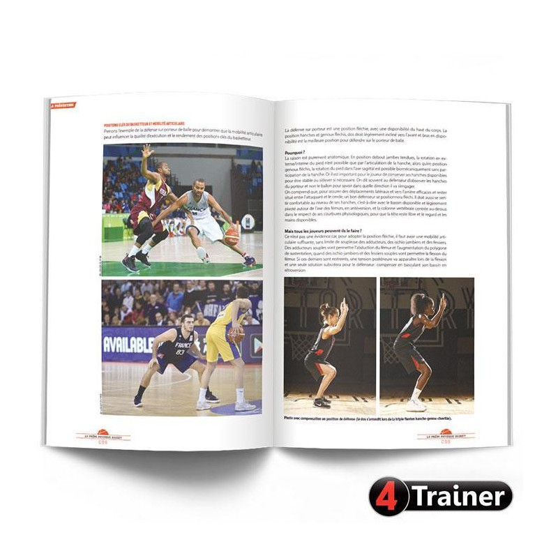 Livre La Prépa Physique Basket 4TRAINER | Nouvelle Édition | Kuhn Veta Grosgeorge