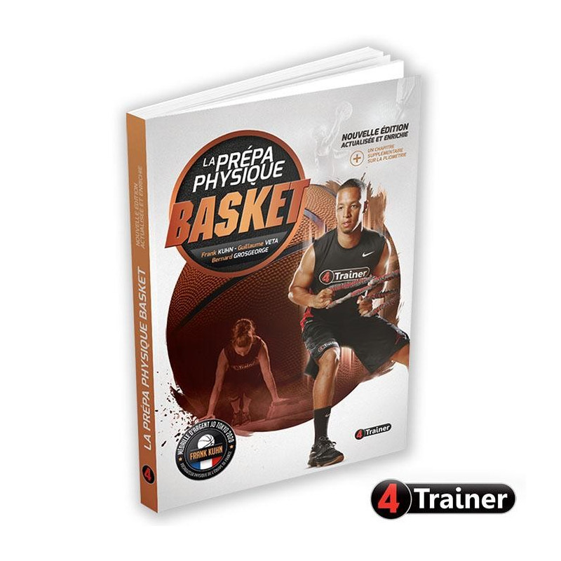 Livre La Prépa Physique Basket 4TRAINER | Nouvelle Édition | Kuhn Veta Grosgeorge