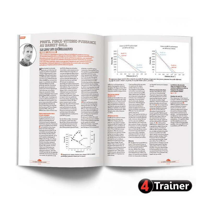 Livre La Prépa Physique Basket 4TRAINER | Nouvelle Édition | Kuhn Veta Grosgeorge
