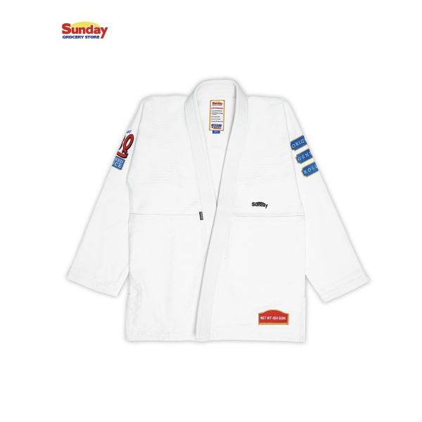 Kimono jjb - Sunday Grocery Store - Blanc - BBQ GI