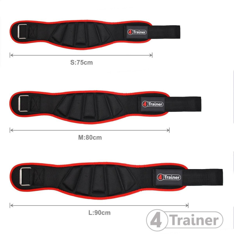 Ceinture Lombaire 4TRAINER | Noir | Musculation
