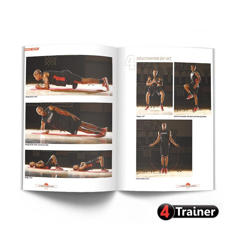 Livre La Prépa Physique Basket 4TRAINER | Nouvelle Édition | Kuhn Veta Grosgeorge