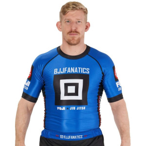 Rashguard - Fuji - Bleu - BJJ Fanatics