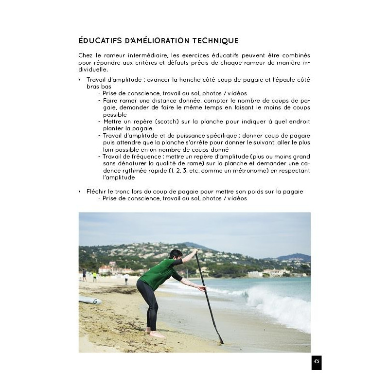 Livre Stand Up Paddle 4TRAINER | Entraînement technique Préparation physique | Rémy Casa