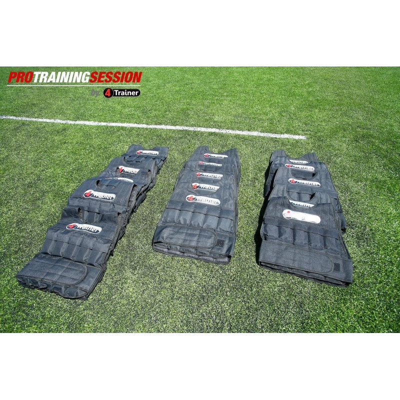 Gilet Lesté 20kg | 20 Lests Amovibles | 4Trainer