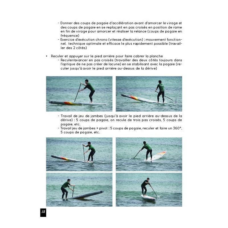 Livre Stand Up Paddle 4TRAINER | Entraînement technique Préparation physique | Rémy Casa