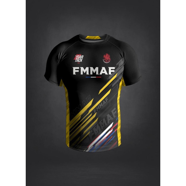 Rashguard - Bar Tack - Jaune - Drift - FMMAF