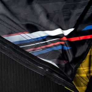 Rashguard - Bar Tack - Jaune - Drift - FMMAF