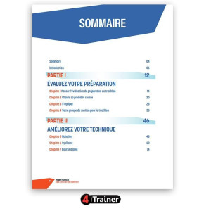 Livre Premier Triathlon 4TRAINER | Guide Complet Entraînement Natation Cyclisme Course