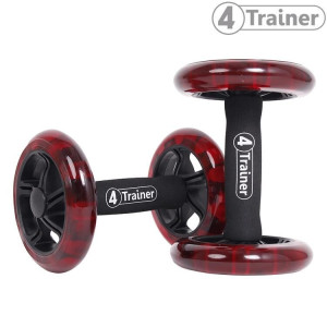 Roues Abdominales 4TRAINER Wheelers | Paire avec Accessoires