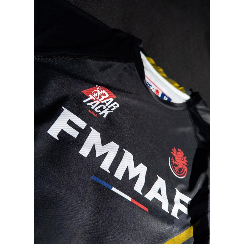 Rashguard - Bar Tack - Jaune - Drift - FMMAF