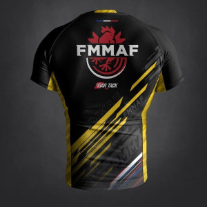 Rashguard - Bar Tack - Jaune - Drift - FMMAF