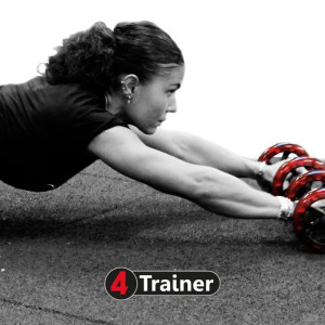 Roues Abdominales 4TRAINER Wheelers | Paire avec Accessoires