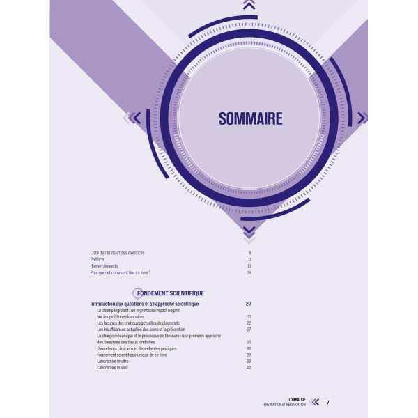 Livre Lombalgie 4TRAINER | Prévention Rééducation Stuart McGill