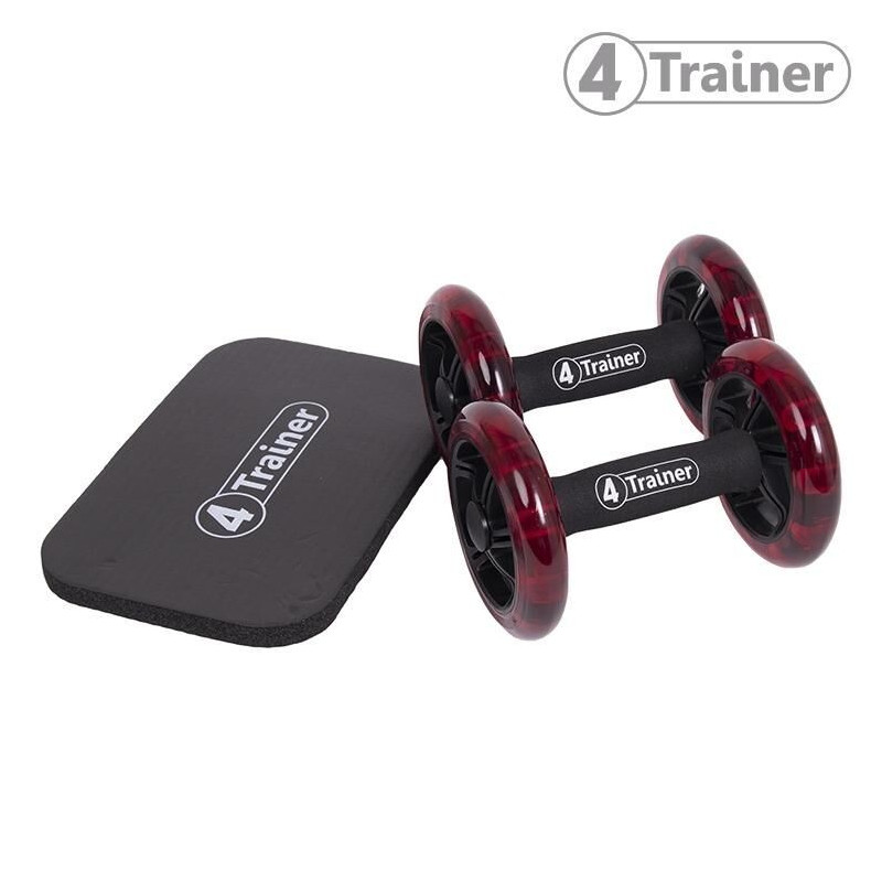 Roues Abdominales 4TRAINER Wheelers | Paire avec Accessoires