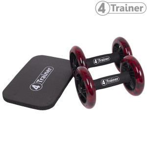 Roues Abdominales 4TRAINER Wheelers | Paire avec Accessoires