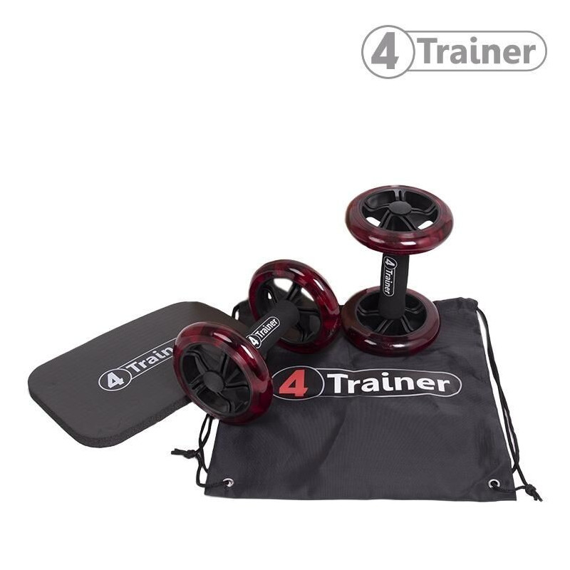 Roues Abdominales 4TRAINER Wheelers | Paire avec Accessoires