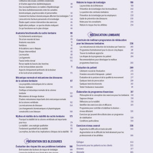 Livre Lombalgie 4TRAINER | Prévention Rééducation Stuart McGill