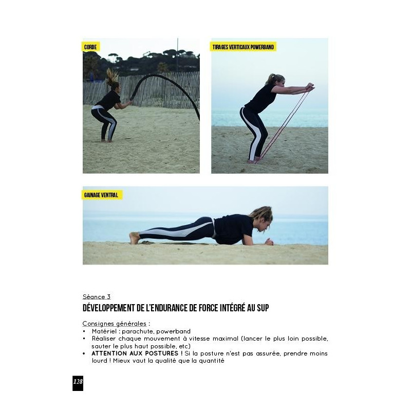 Livre Stand Up Paddle 4TRAINER | Entraînement technique Préparation physique | Rémy Casa