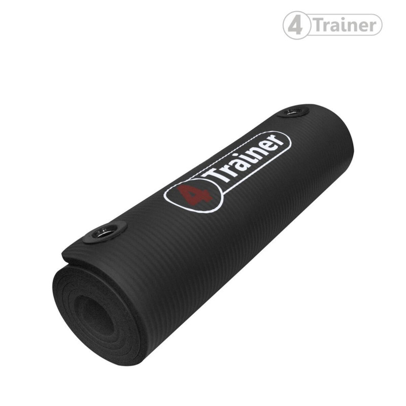 Tapis de Sol 4TRAINER | Noir | XL Antidérapant | 183x61cm