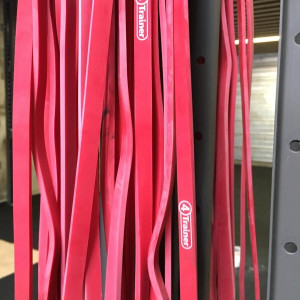 Bande Élastique 4TRAINER | Rouge | Powerband Extra Light XS