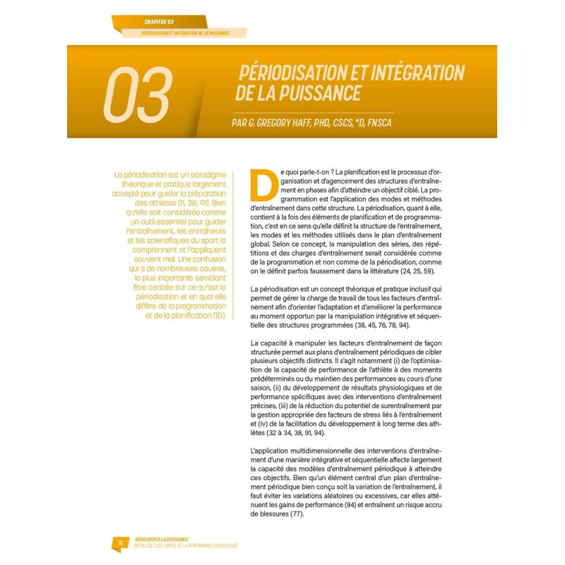 Livre Développer la puissance 4TRAINER | Mike R. McGuigan | Performance Musculaire