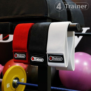 Bande de Résistance 4TRAINER | Blanc Noir Rouge | Squat Band Tissu
