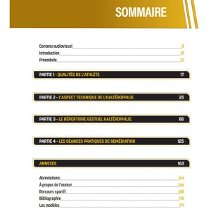 Livre Haltérophilie en 50 Correctifs 4TRAINER | Technique | Samson N'Dicka Matam