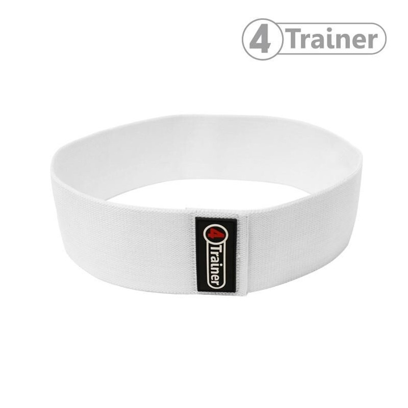 Bande de Résistance 4TRAINER | Blanc Noir Rouge | Squat Band Tissu