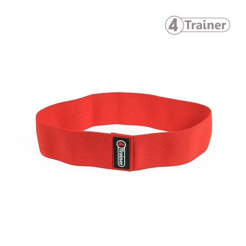 Bande de Résistance 4TRAINER | Blanc Noir Rouge | Squat Band Tissu