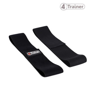 Bande de Résistance 4TRAINER | Blanc Noir Rouge | Squat Band Tissu