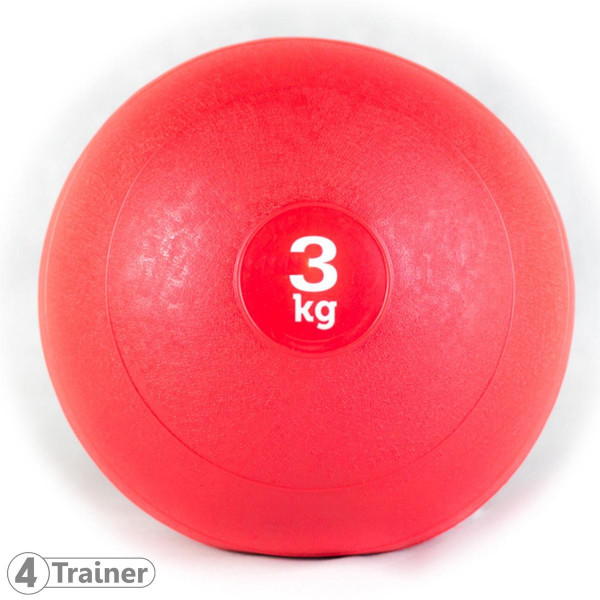 Medicine Ball 4TRAINER | 3kg | Slamball Anti-Crevaison
