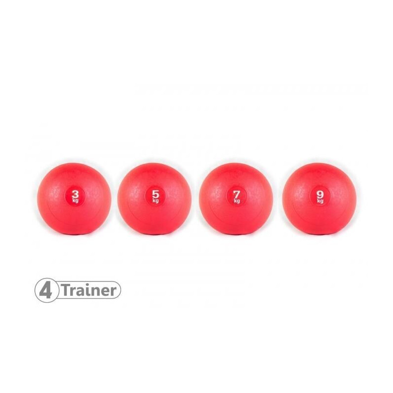 Medicine Ball 4TRAINER | 3kg | Slamball Anti-Crevaison