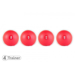 Medicine Ball 4TRAINER | 3kg | Slamball Anti-Crevaison