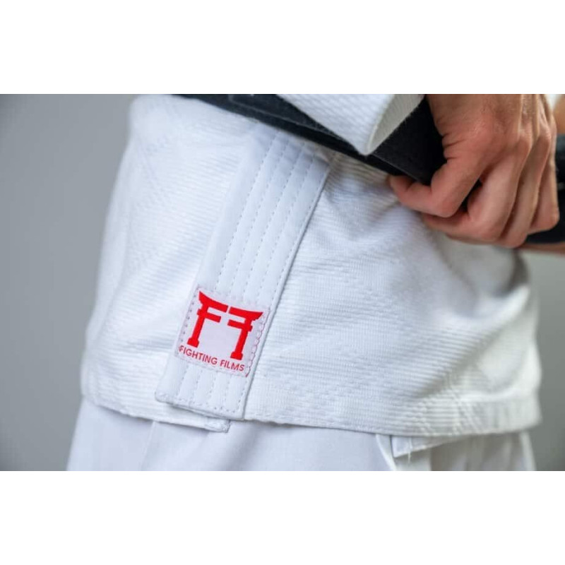 Kimono Judo - Fighting Films - Blanc - Milieu de gamme