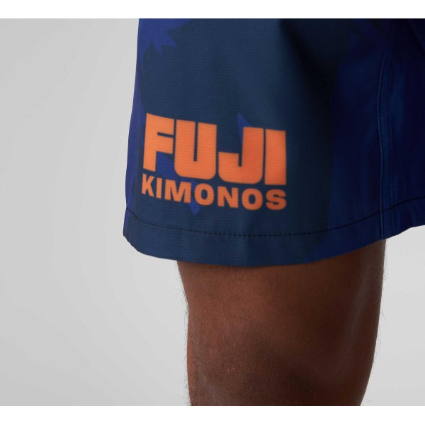 Short de Combat Fuji Sports | Bleu | Hanzo Flex Lite
