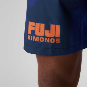 Short de Combat Fuji Sports | Bleu | Hanzo Flex Lite
