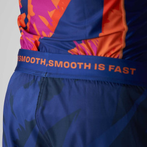 Short de Combat Fuji Sports | Bleu | Hanzo Flex Lite